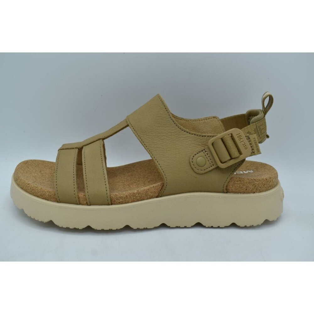 Merrell Fleur Backstrap Women Size 7 Beaver Brown New Leather Strappy Sandals - Picture 10 of 14